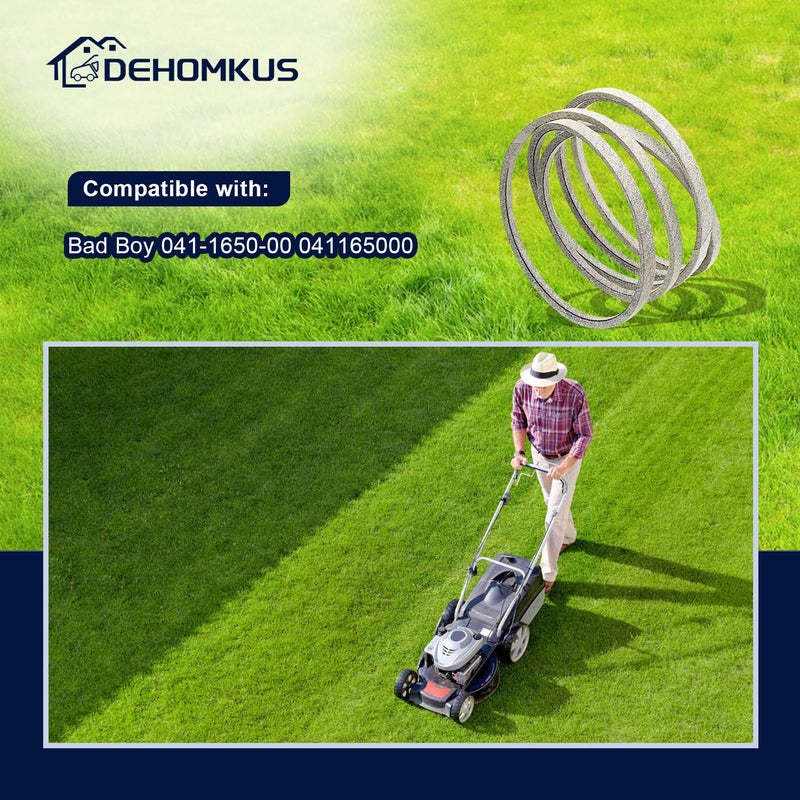 DEHOMKUS 041-1650-00 حزام استبدال سطح جزازة لباد بوي 60" 54" سطح 041165000-5/8" X 168" - Image 5